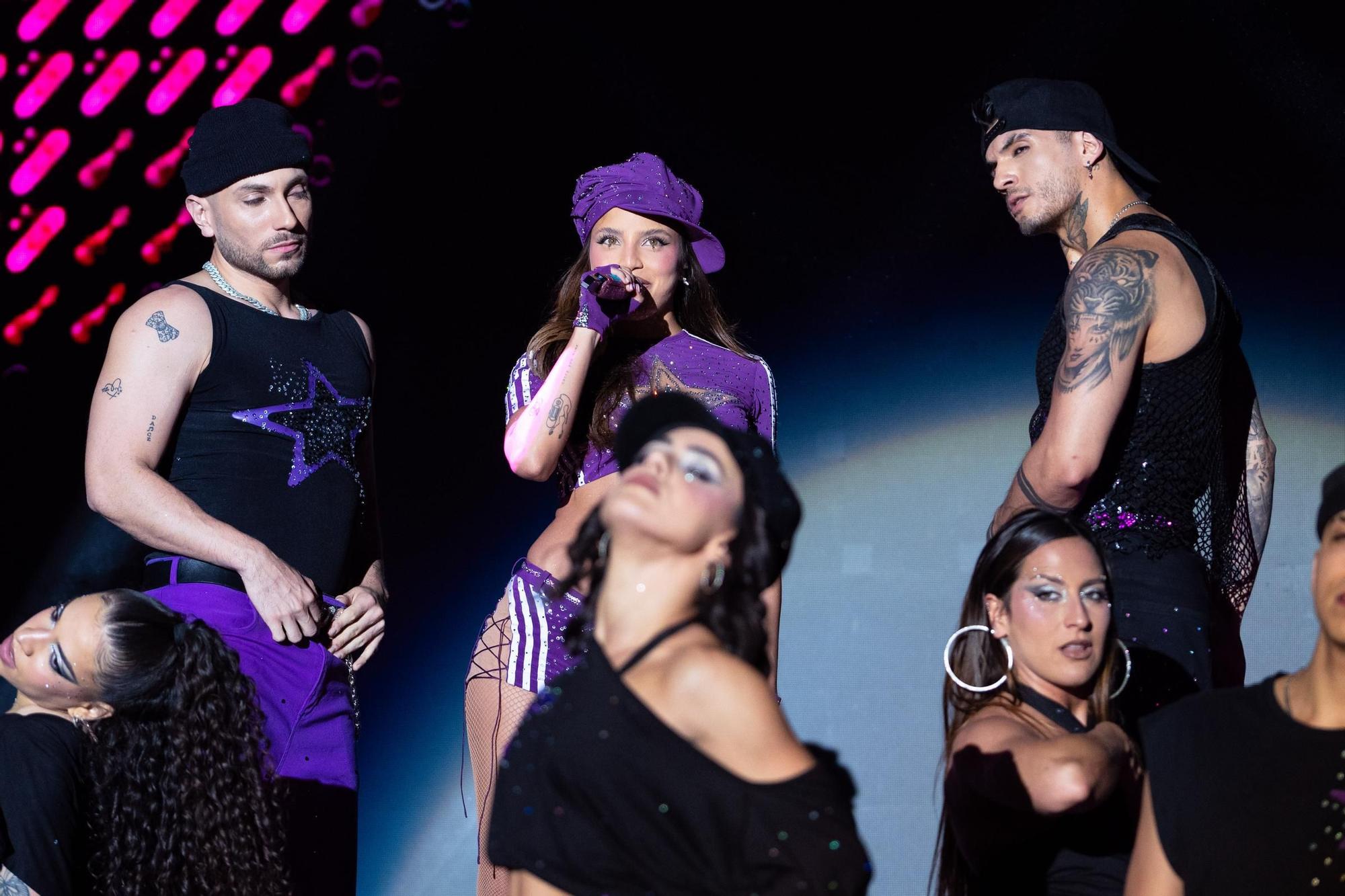 Fotogalería | El brillo de Emilia pone a bailar a toda la Plaza de España