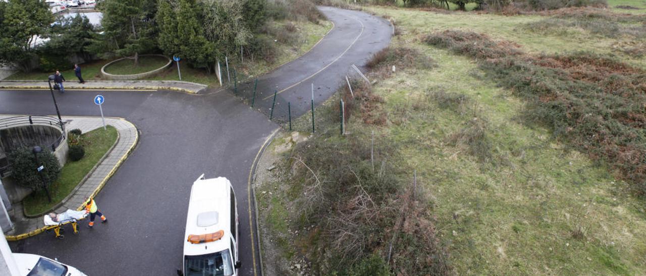 Terrenos de la ampliación de Cabueñes.