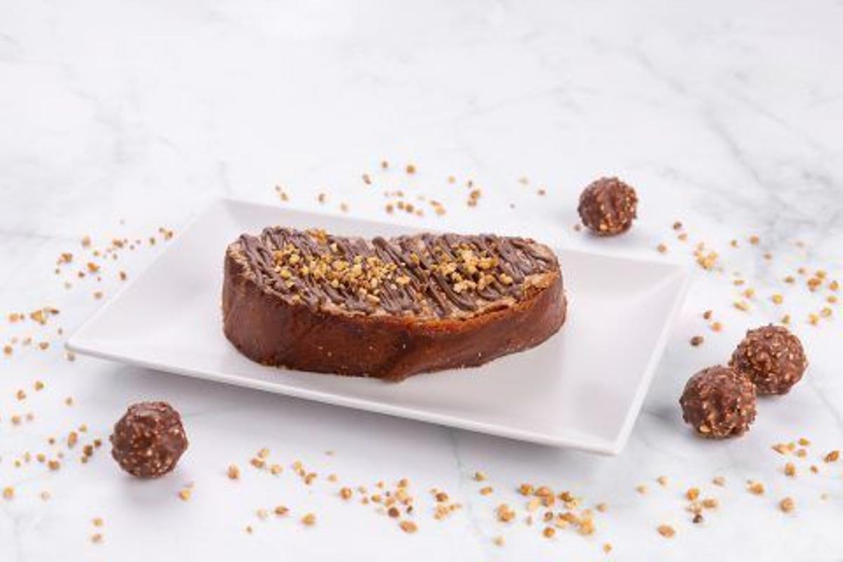 Torrija de bombón Rocher de La Hermosita.