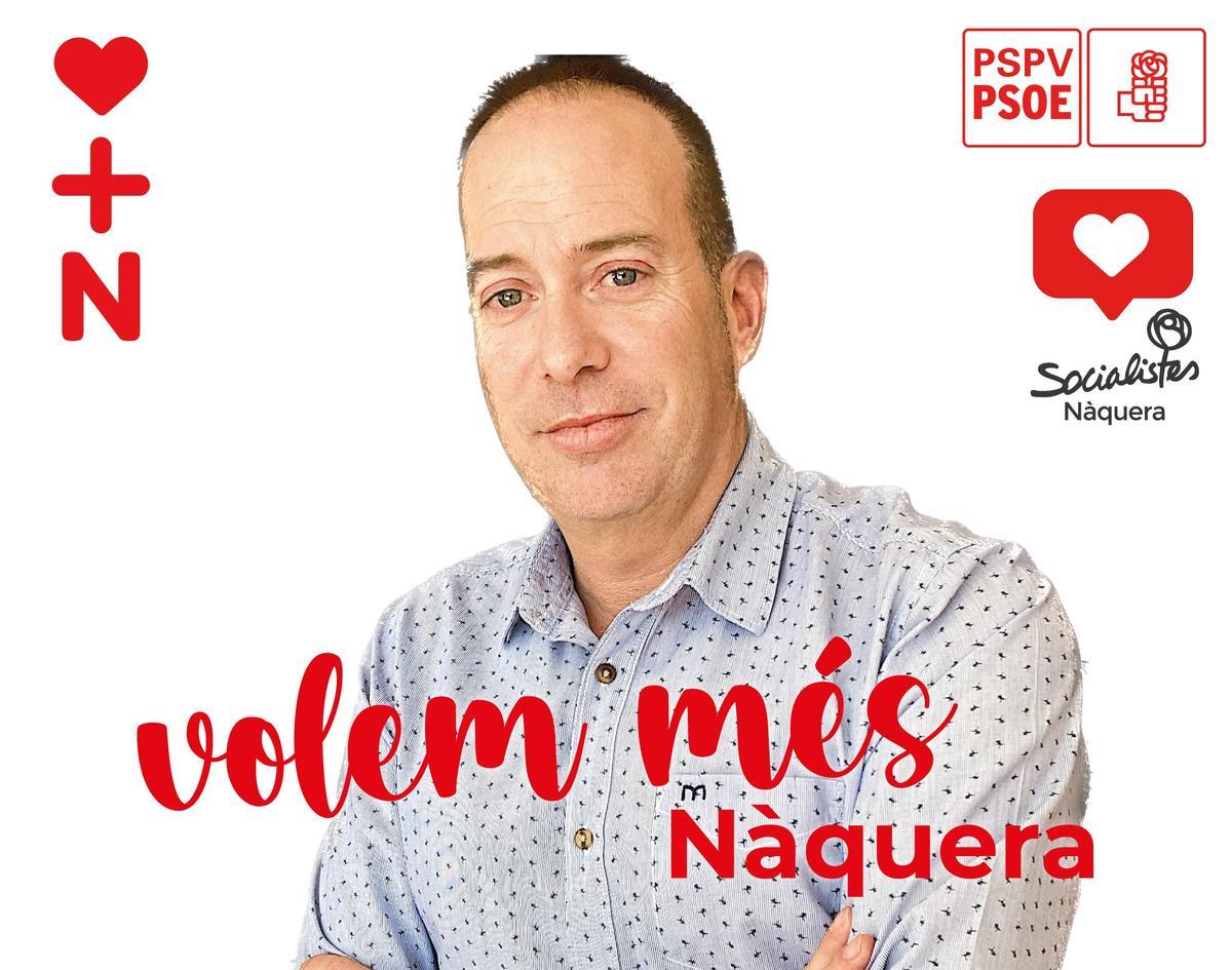 Víctor Navarro, secretario general del PSPV de Nàquera.