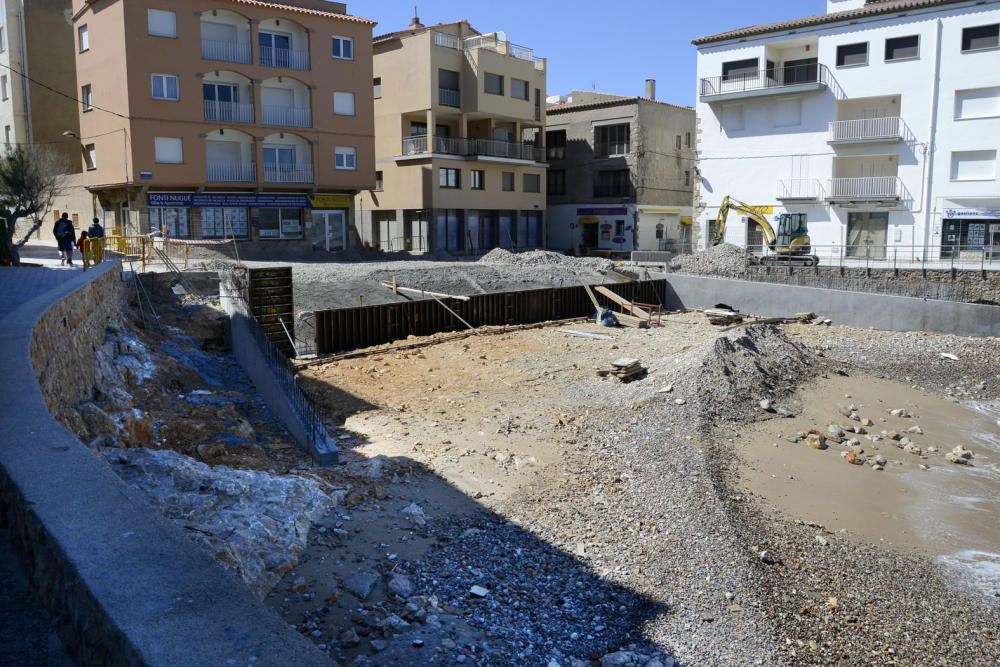 Obres front marítim de l'Escala, segona fase