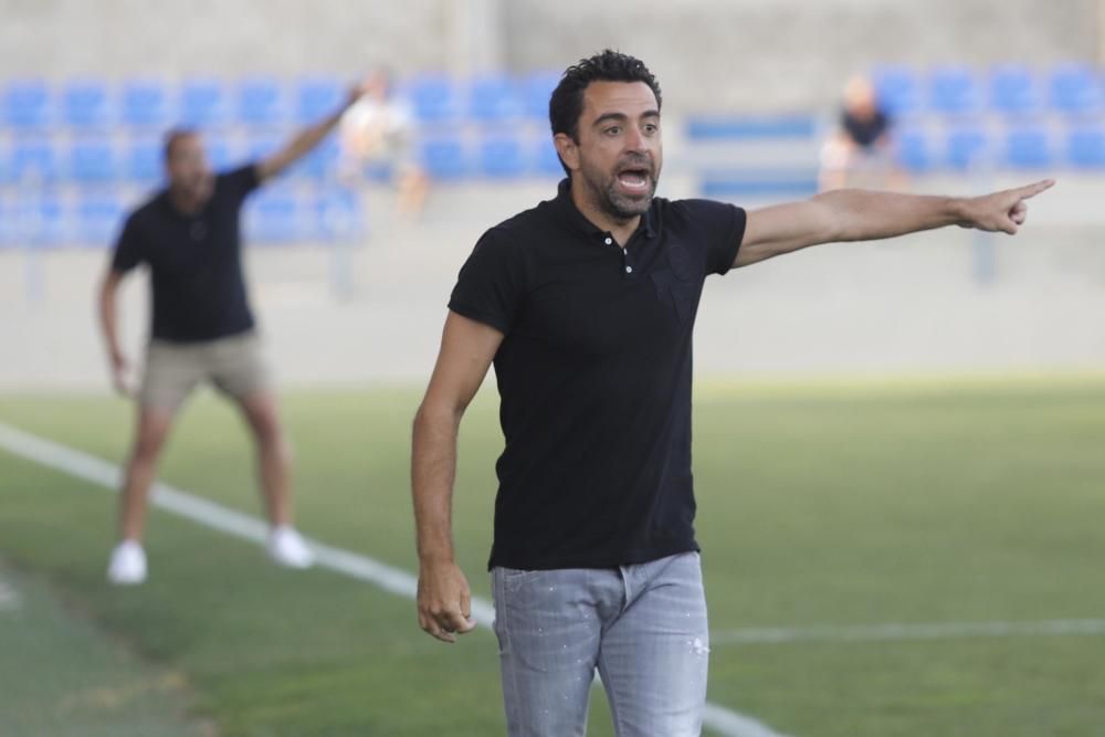 Xavi s''estrena amb un empat a Palamós (1-1)