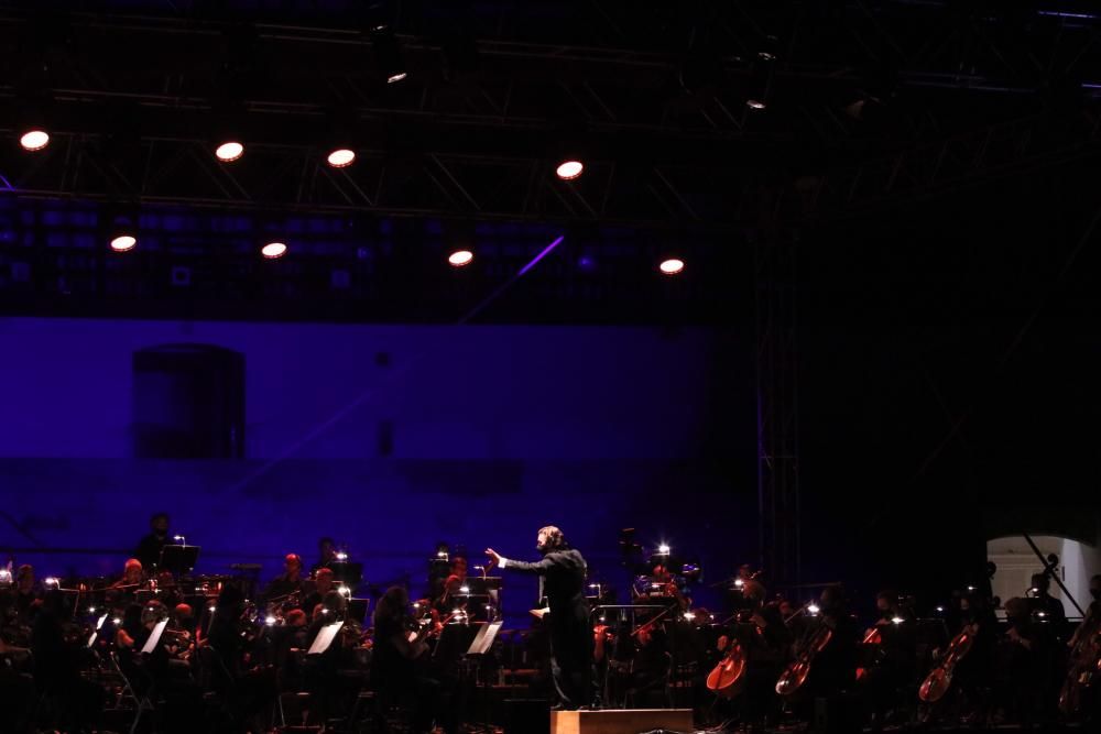 Concierto de la OFM en la plaza de toros de La Malagueta