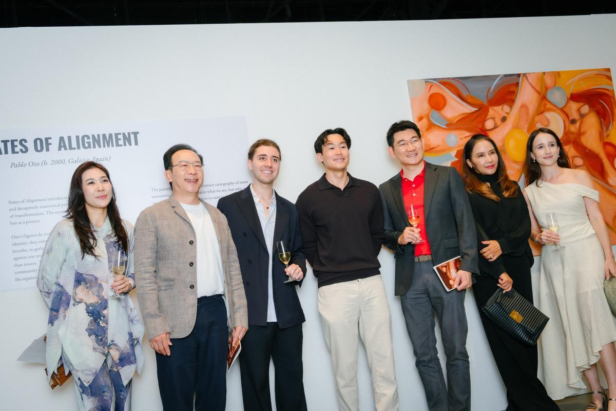 La inauguración en Bangkok de la exposición«States of Alignment», del grovense Pablo Ozo. La inauguración en Bangkok de la exposición«States of Alignment», del grovense Pablo Ozo.