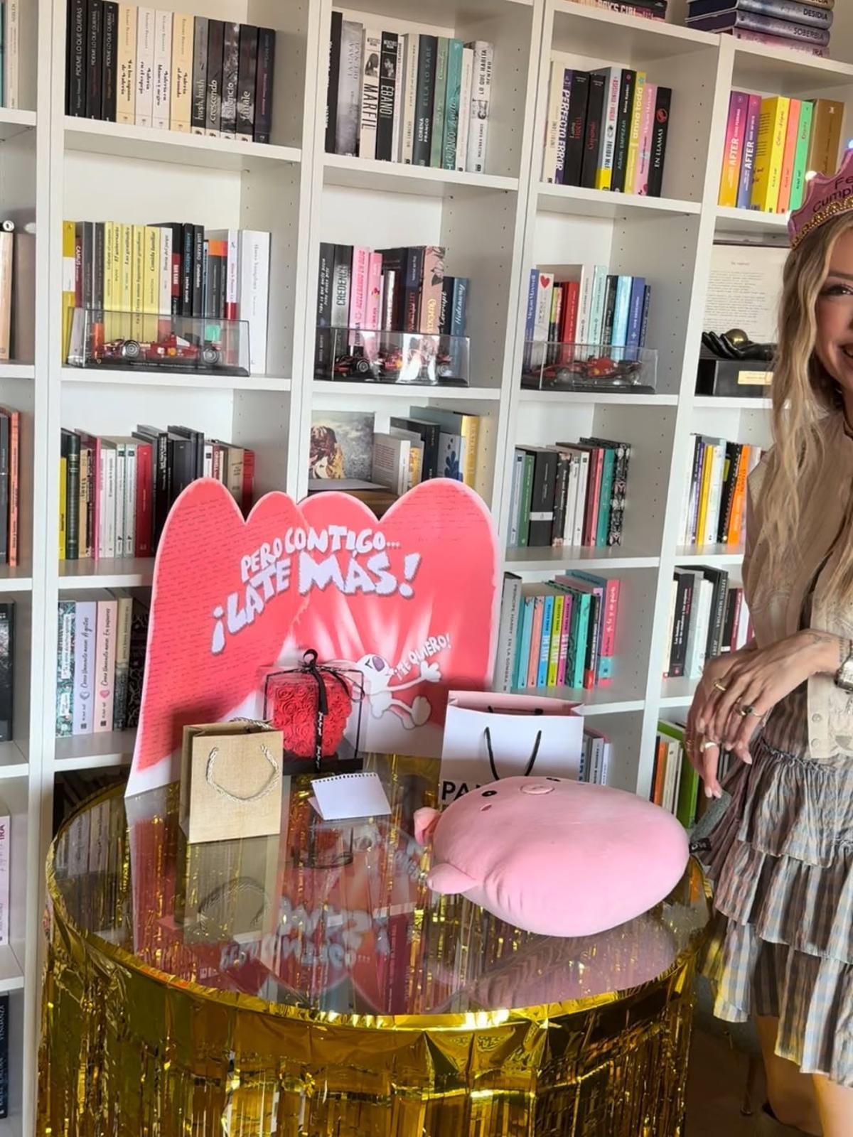Alejandra Rubio y sus regalos de cumpleaños