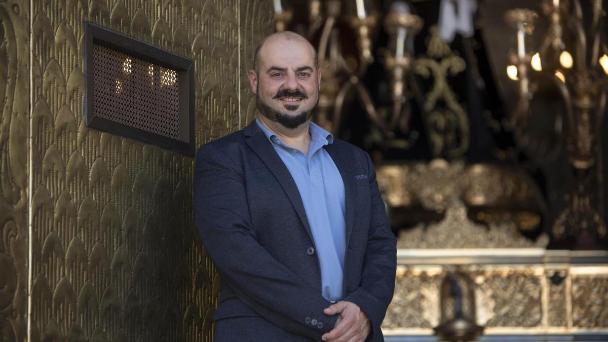 Presidente de la cofradía de La Sang, Dionís Farinós.