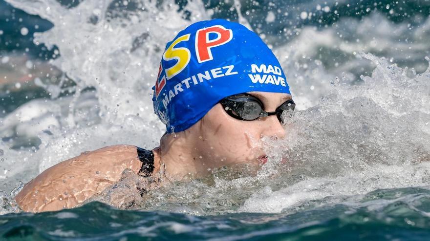 Ángela Martínez acaba sexta en su segunda prueba del Europeo de natación