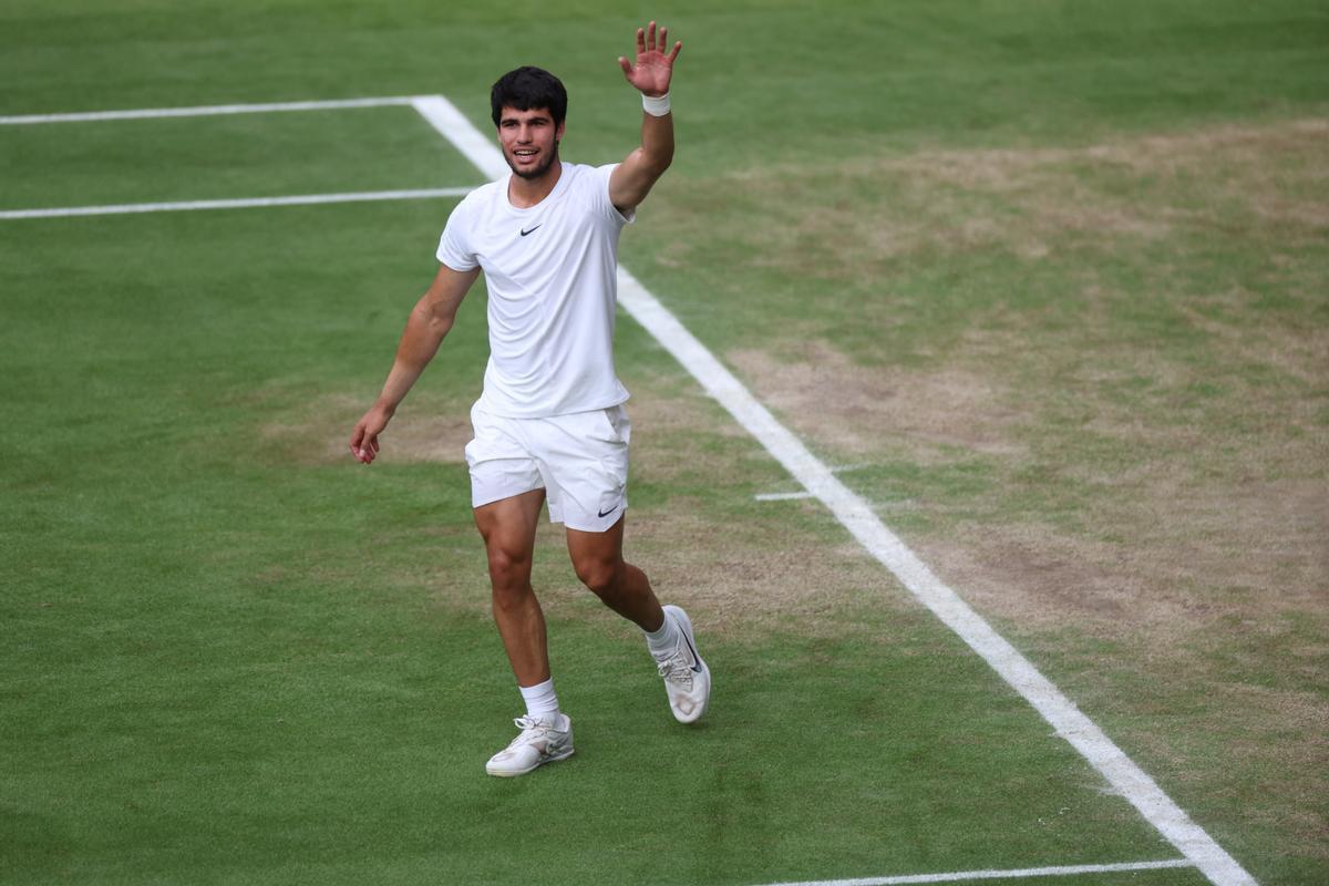 Alcaraz, campeón de Wimbledon ganando a Djokovic en una final épica