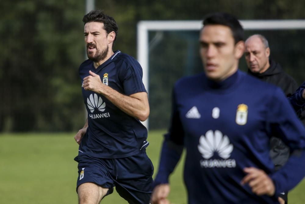 Entrenamiento del Real Oviedo