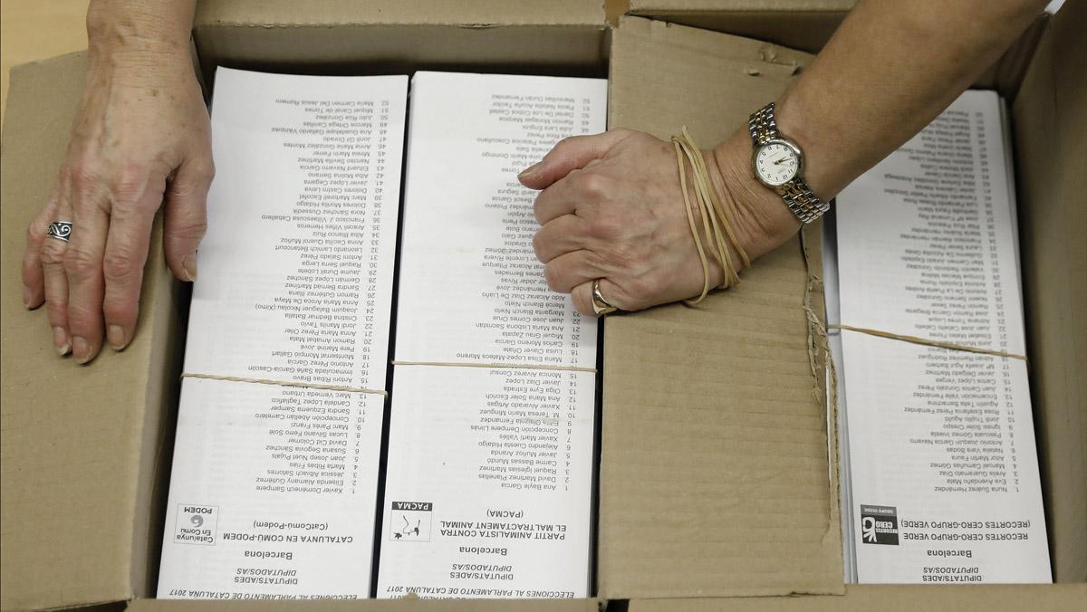 Els líders polítics voten el 21-D, al matí.