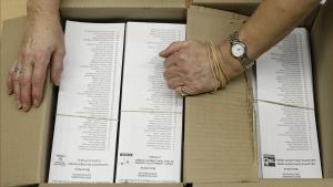 Els líders polítics voten el 21-D, al matí.