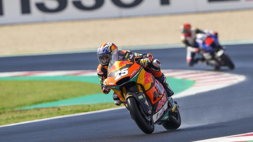 Raúl Fernández, ganador de Moto2 2021 en el circuito de Misano