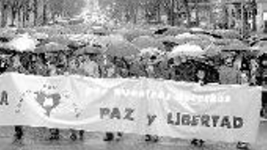 Gesto por la Paz reclama libertad para Euskadi