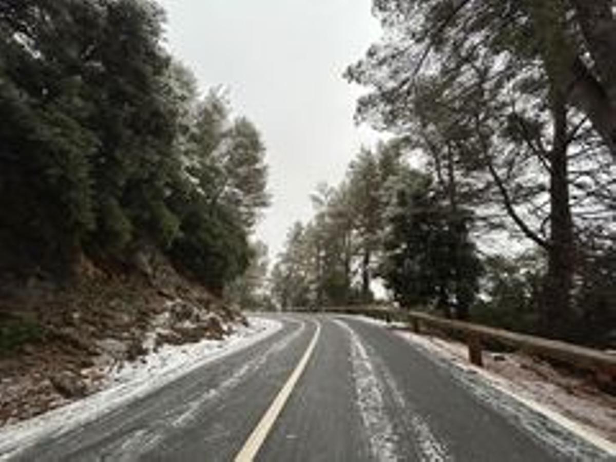 Las fotos de la nieve en Mallorca de nuestros lectores