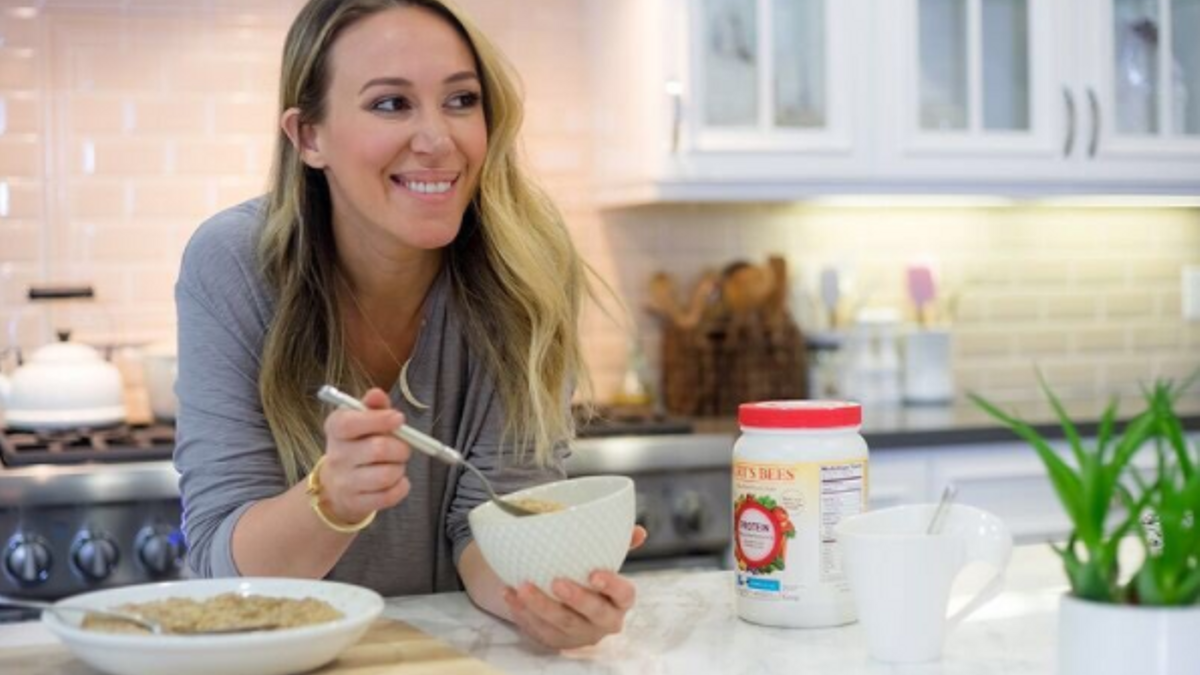 Haylie Duff en la cocina