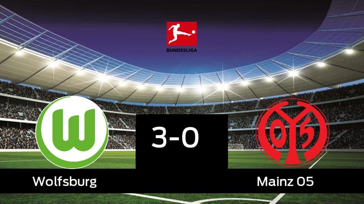 El Wolfsburg gana en el Volkswagen-Arena al Mainz 05