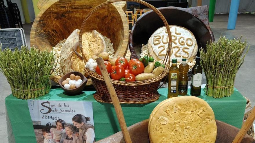 Degustaciones, dulces y mercadillos para celebrar este sábado en el El Burgo la fiesta de la 'sopa de los siete ramales'