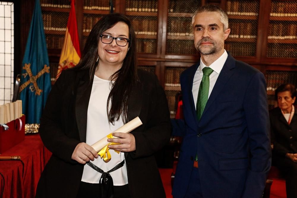 Premios fin de grado Santa Catalina de la Universidad de Oviedo 2019