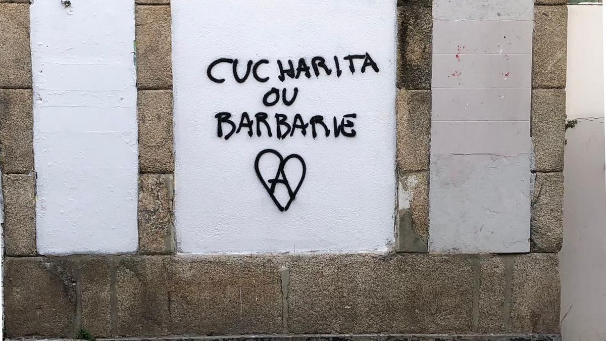 Cucharita ou barbarie, una pintada de podio