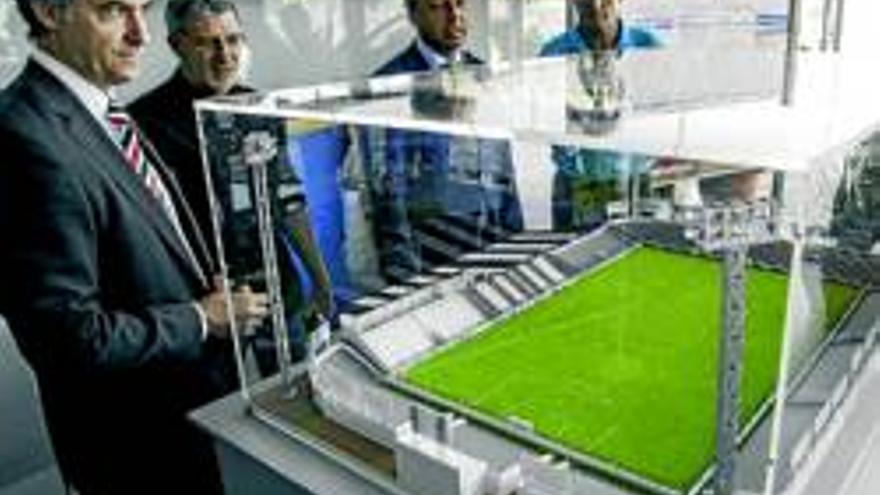 El Vivero expone una maqueta del viejo estadio