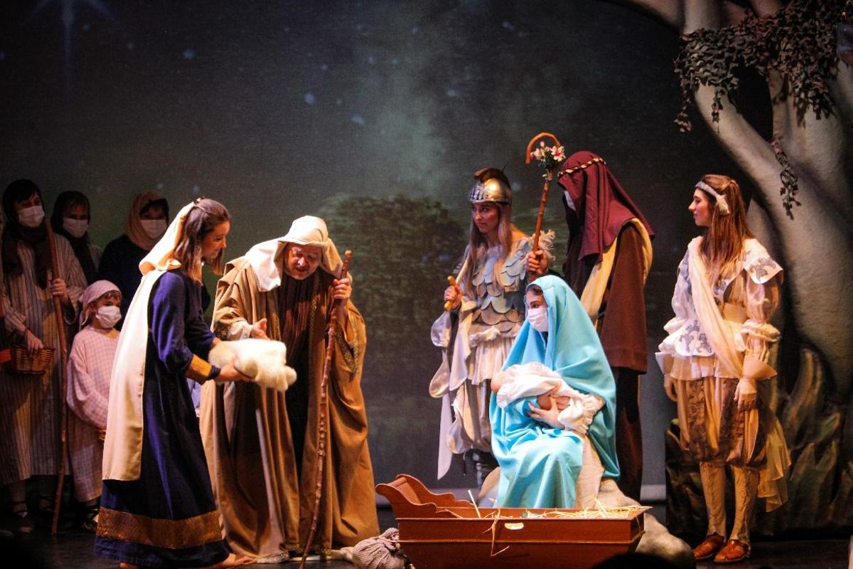 Una escena dels Pastorets de Cardona