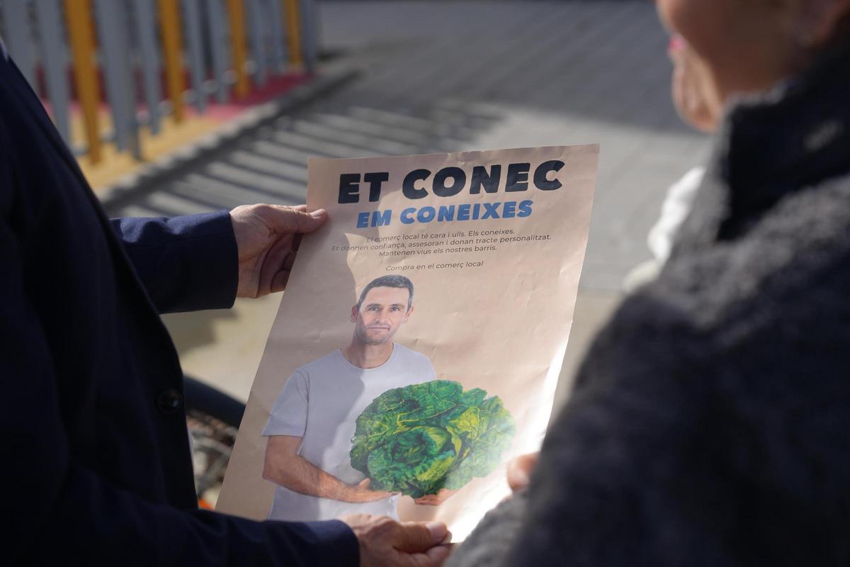 El cartel de la campaña 'Et conec, em coneixes'