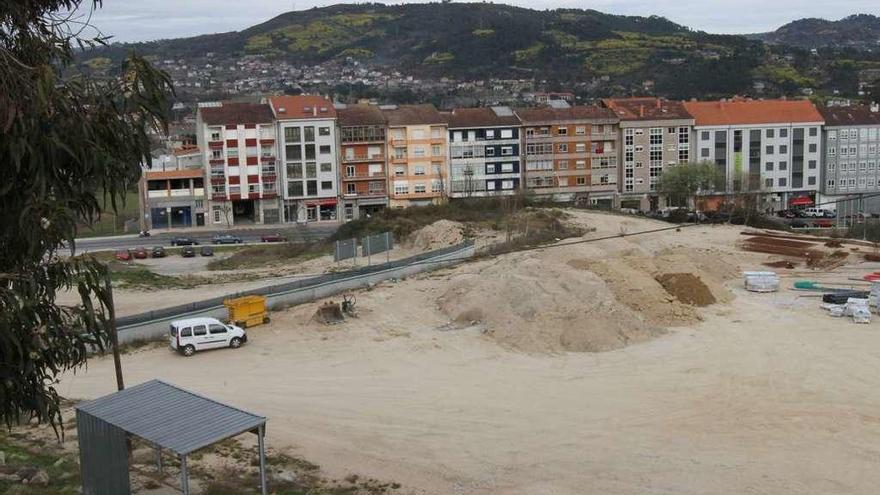 Terrenos en los que se prevé construir el centro de salud en O Vinteún. // Iñaki Osorio