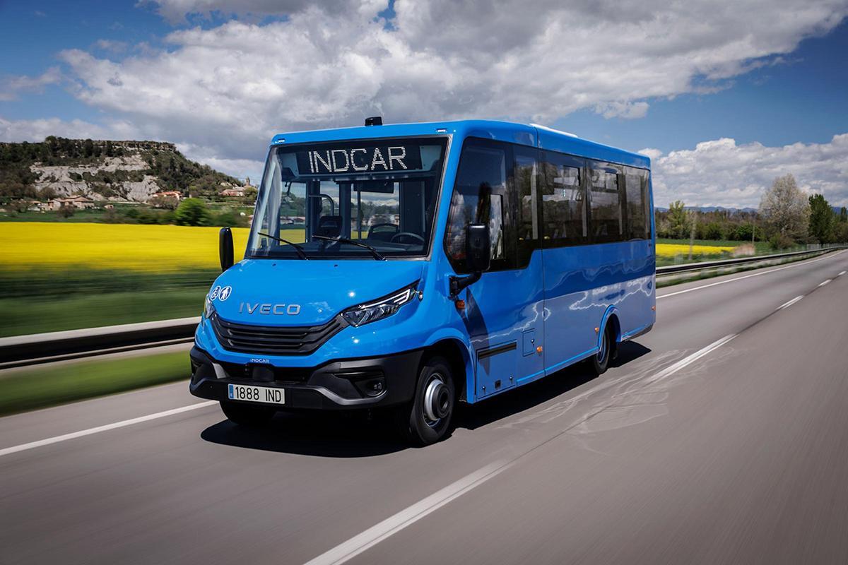 Un dels minibusos de la companyia.