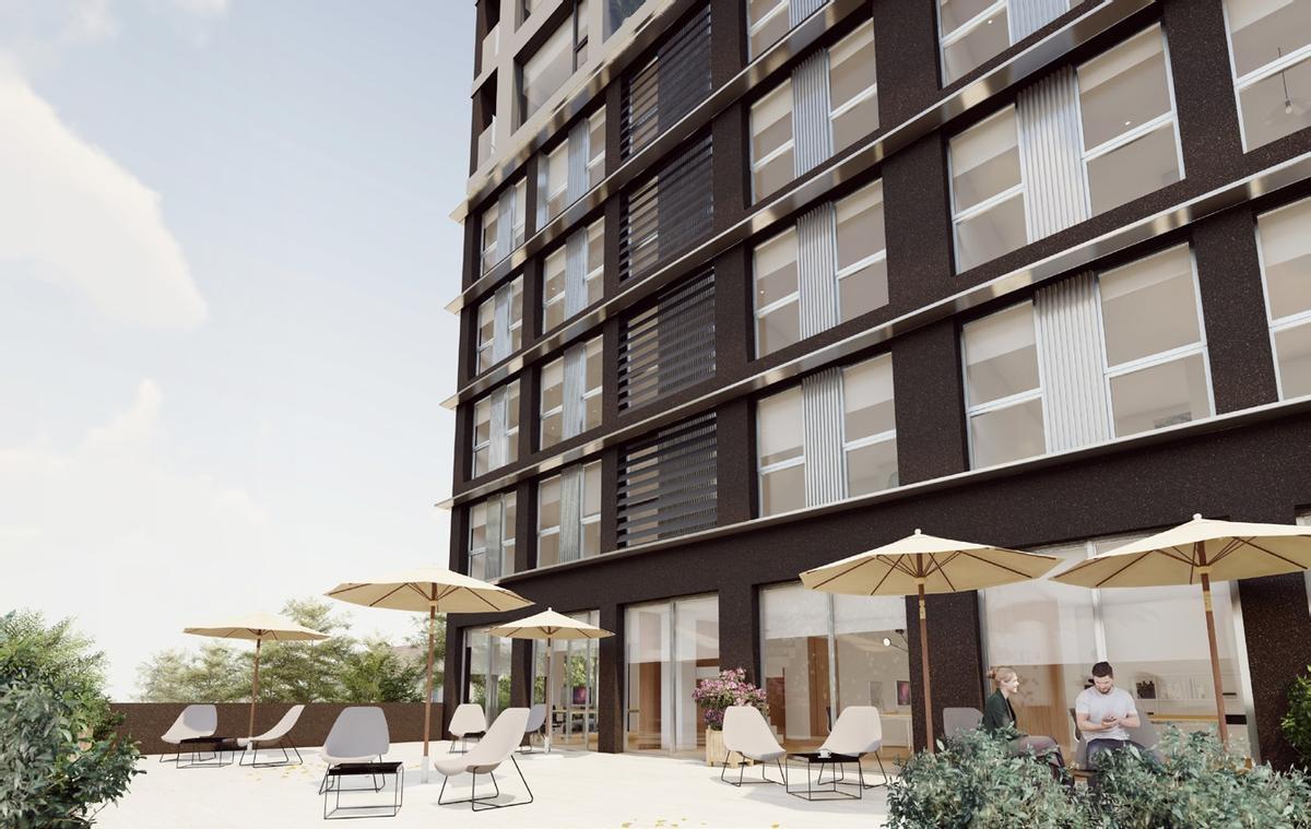Así será «Alto de Bouzas», el primer rascacielos de este barrio de Vigo Así será «Alto de Bouzas», el primer rascacielos de este barrio de Vigo