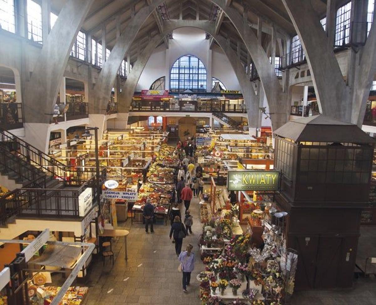 Mercado cubierto de Wroclaw.