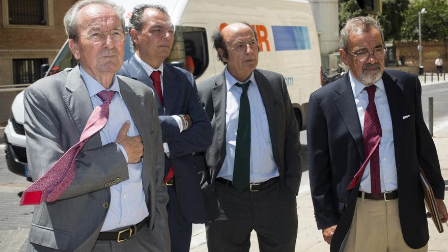 José Roca, Salvador Navarro, Rafael Montero y José Vicente González