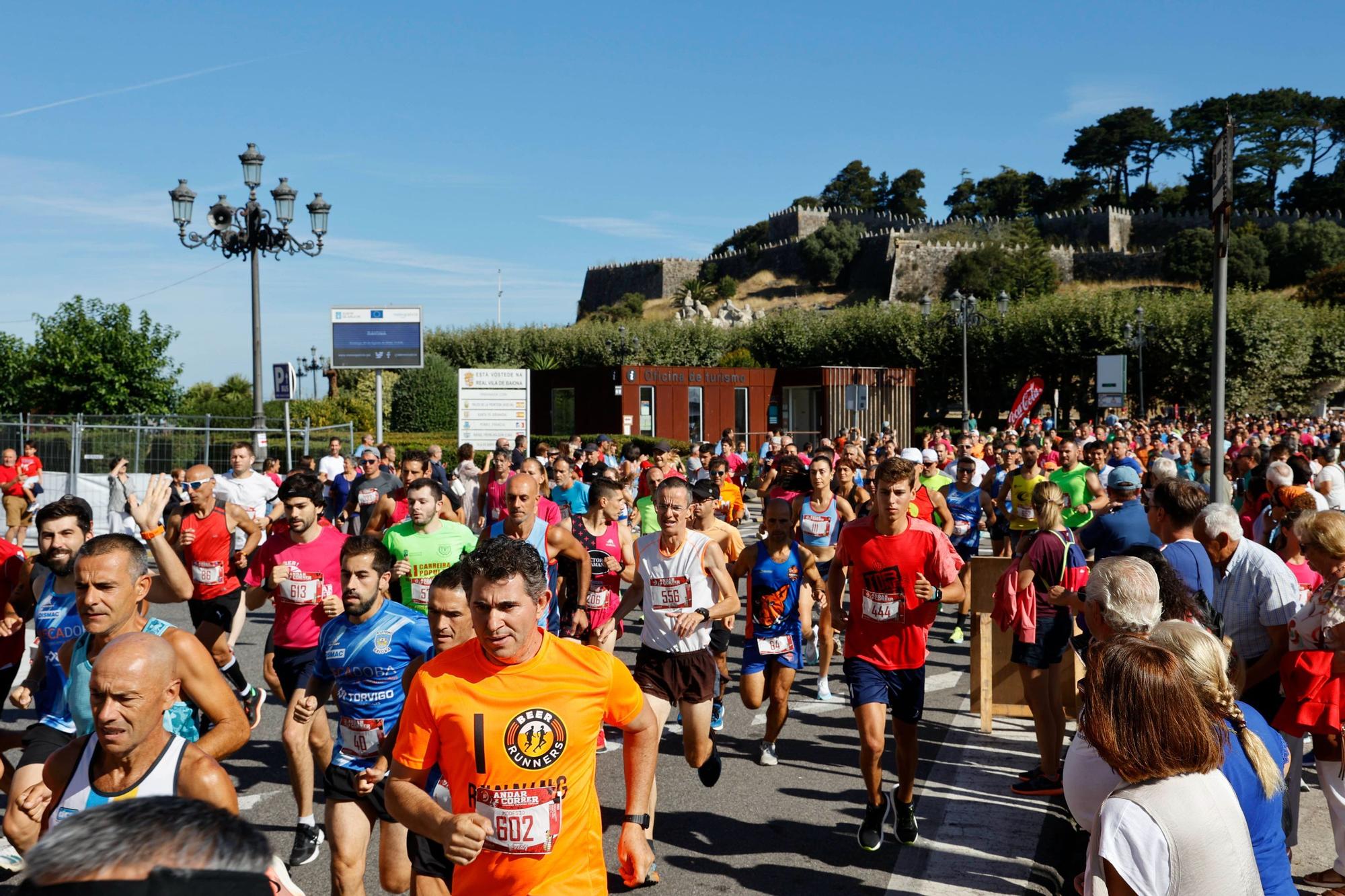 Baiona suda a ritmo de zapatilla y zumba