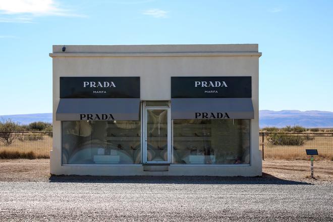 Tienda de Prada en Marfa, EEUU