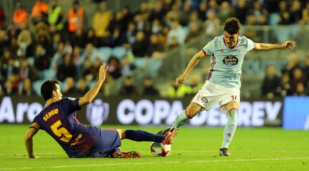 Las mejores imágenes del partido disputado hoy en Balaídos entre el Celta y el Barça