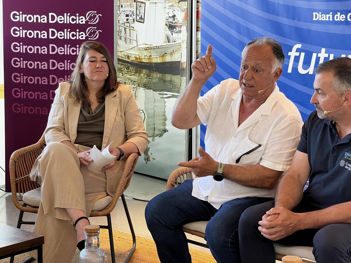 Les imatges de la taula rodona "El futur del peix blau"