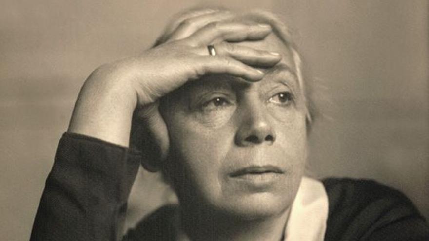 La pintora, escultora y grabadora alemana Käthe Kollwitz.