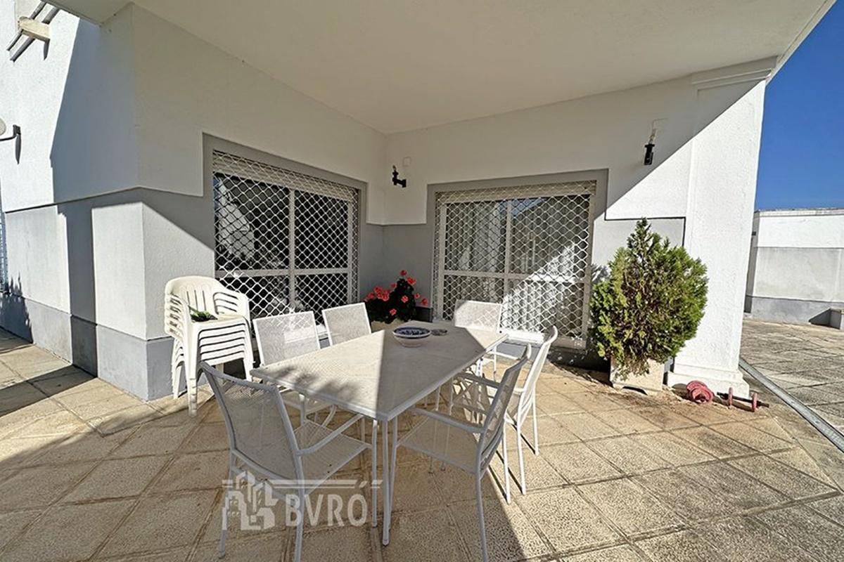 Zona exterior de la vivienda.