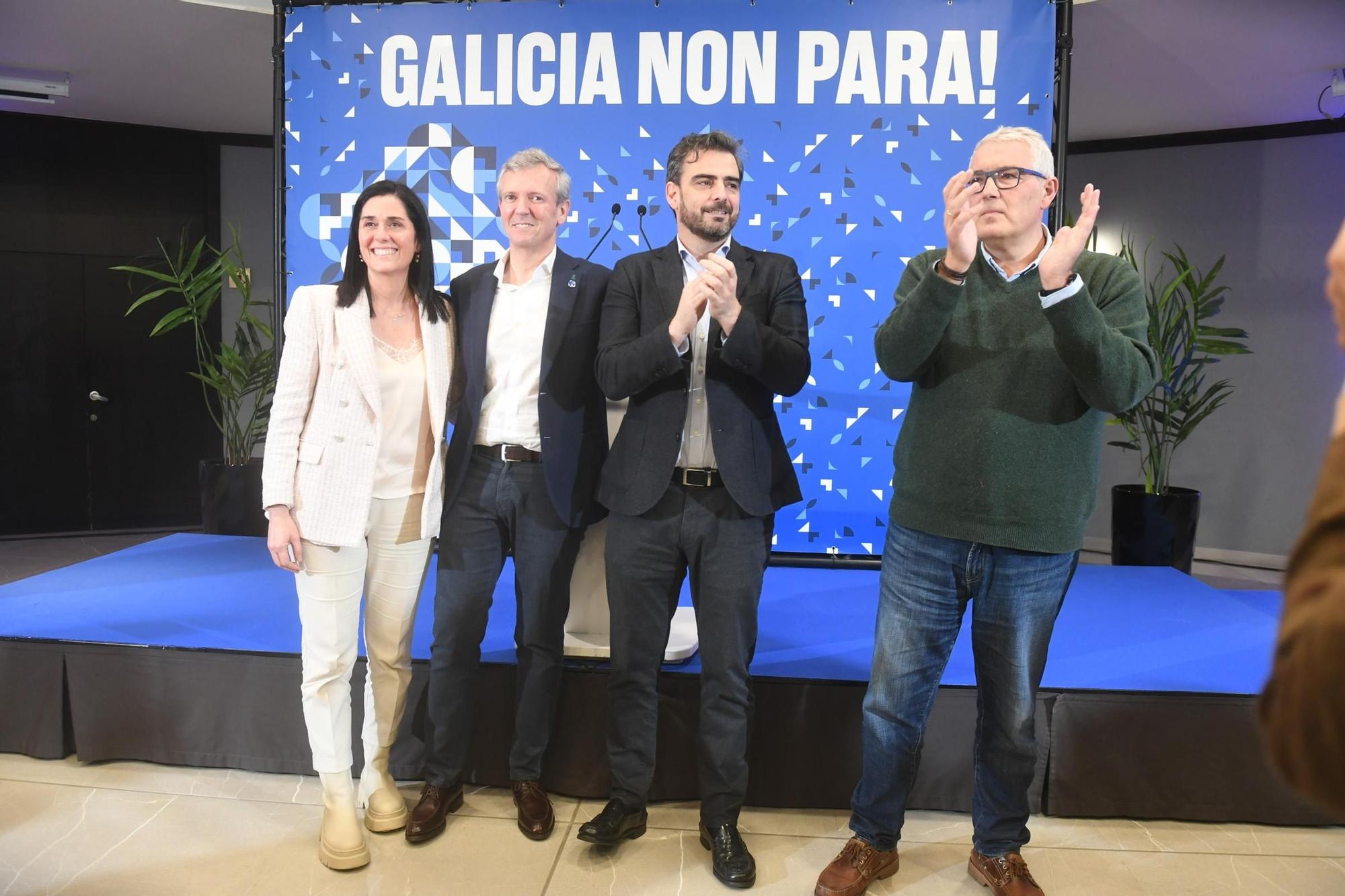 Reunión en A Coruña de la ejecutiva provincial del PP