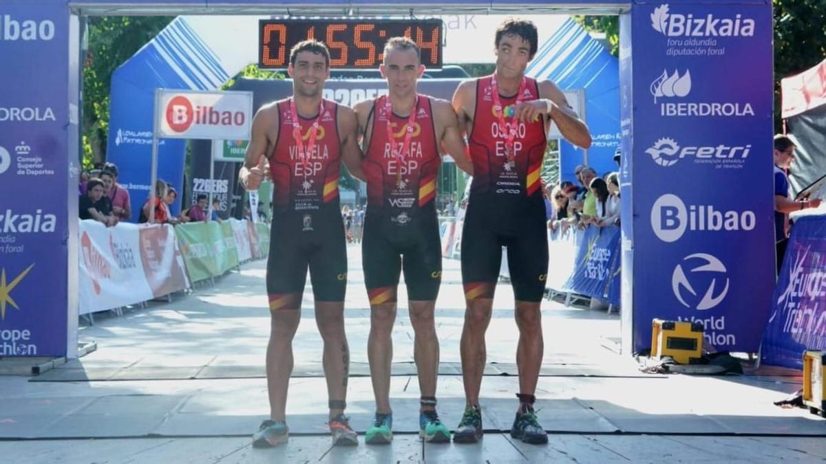 Ruzafa subió a lo más alto del podio en este nuevo Europeo de Triatlón Cross.