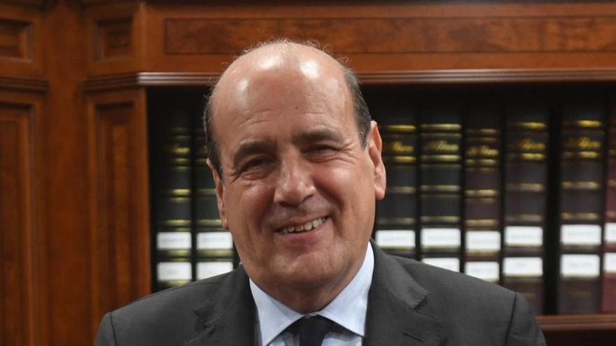Pérez-Cepeda, presidente del Consello de Avogacía Galega.  | // C. PARDELLAS