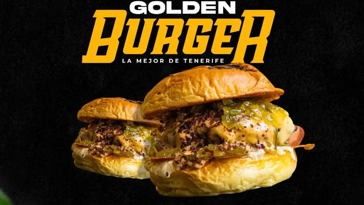 Hamburguesa Golden Burger.