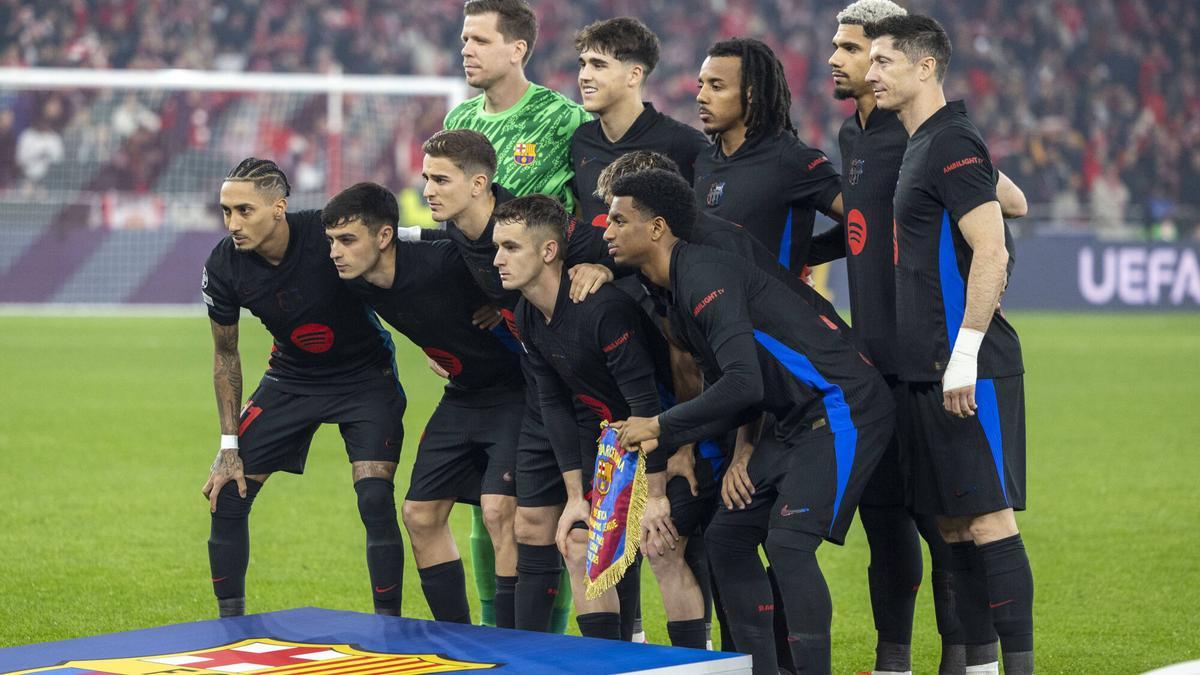 El 1x1 del Barça al descanso frente al Benfica