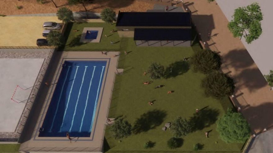 Almeida estrenará su piscina en el verano de 2026 tras 50 años de espera