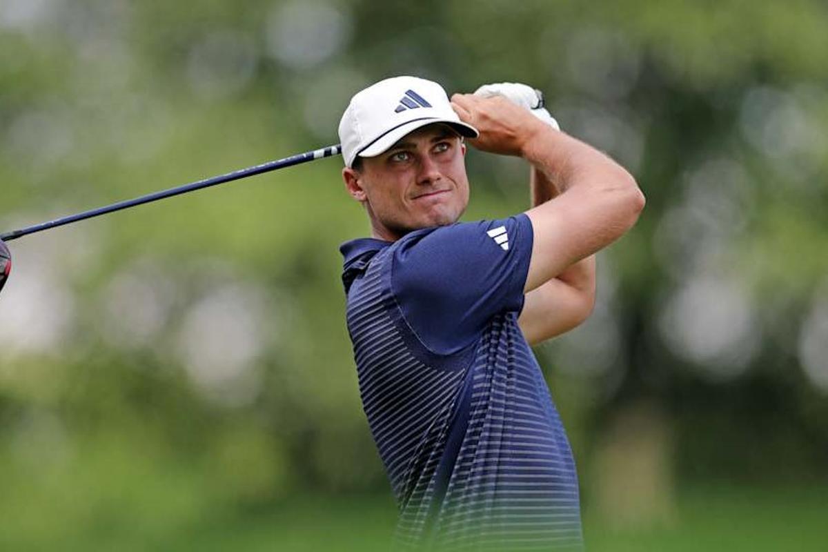 El sueco Ludvig Äberg, entre los favoritos para ganar en Escocia