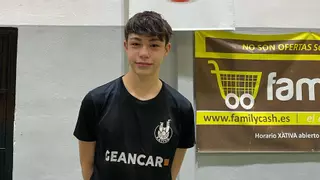 Even Gómez, del CV Xàtiva, convocado con la Selección Española Sub-16 para la concentración de tecnificación