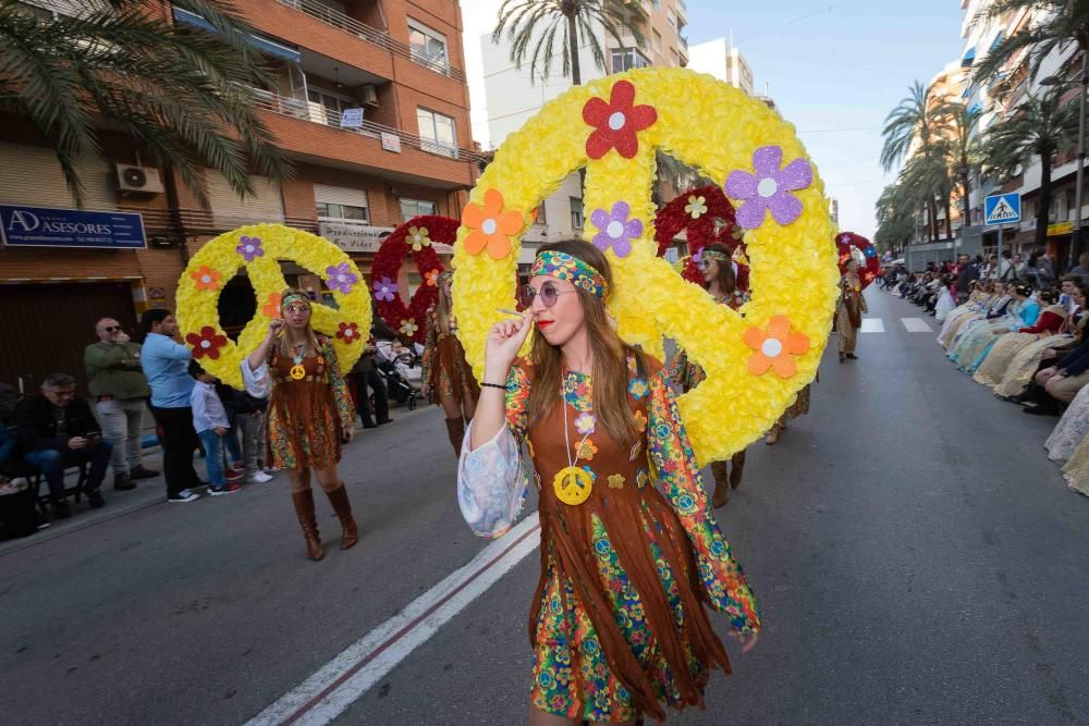 Cabalgata de disfraces de las Fallas de Gandia