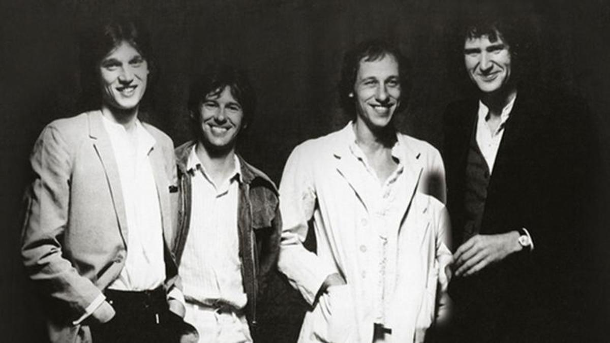 Dire Straits, banda de rock británica formada en Londres en 1977.