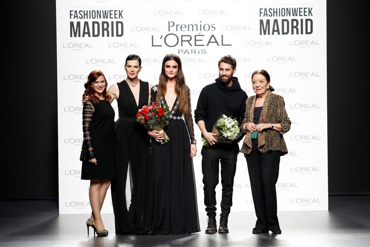 Premios L'Oréal Paris, Fashion Week Madrid, pasarela, desfile, modelo, colección, Blanca Padilla, Juan Vidal