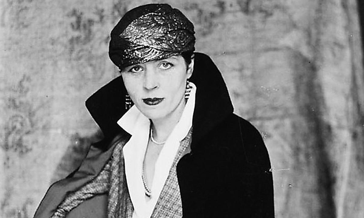 La escritora estadounidense Djuna Barnes.
