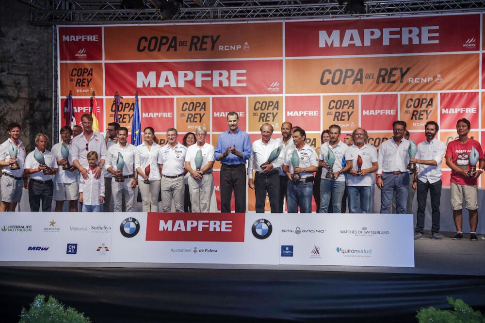 Entrega de trofeos de la Copa del Rey Mapfre